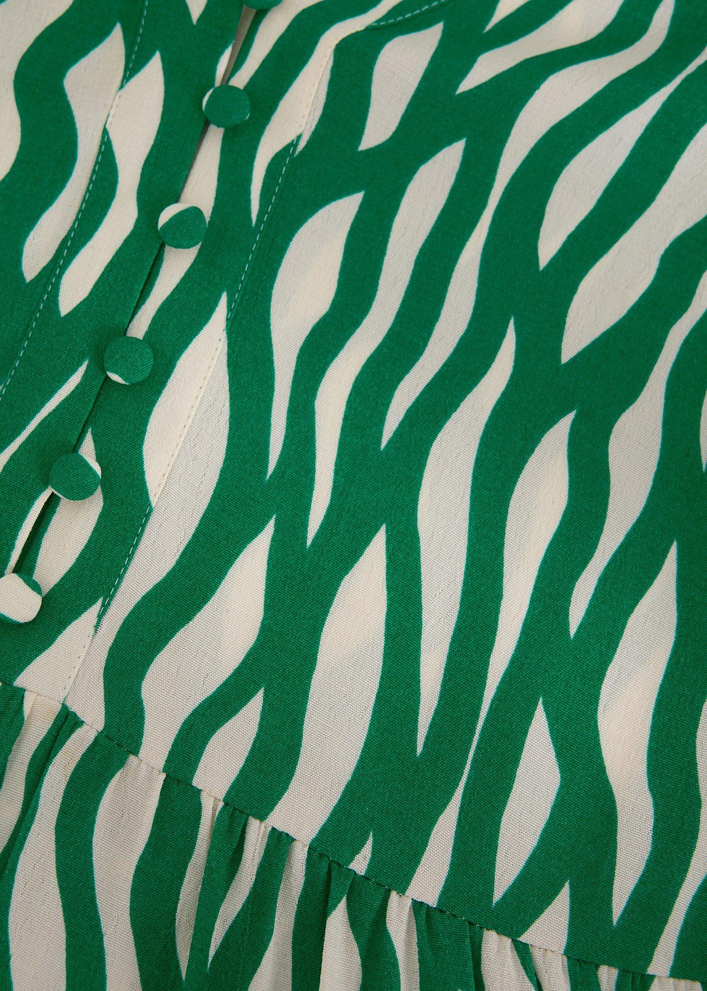 Penele Squiggle Swing Dress