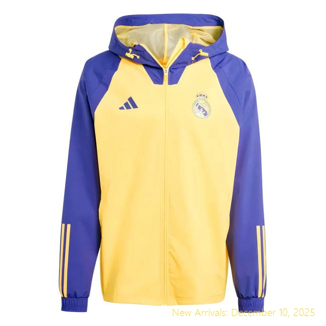 Premium Quality 2023-2024 RM Real Madrid Allweather Jacket (Spark)