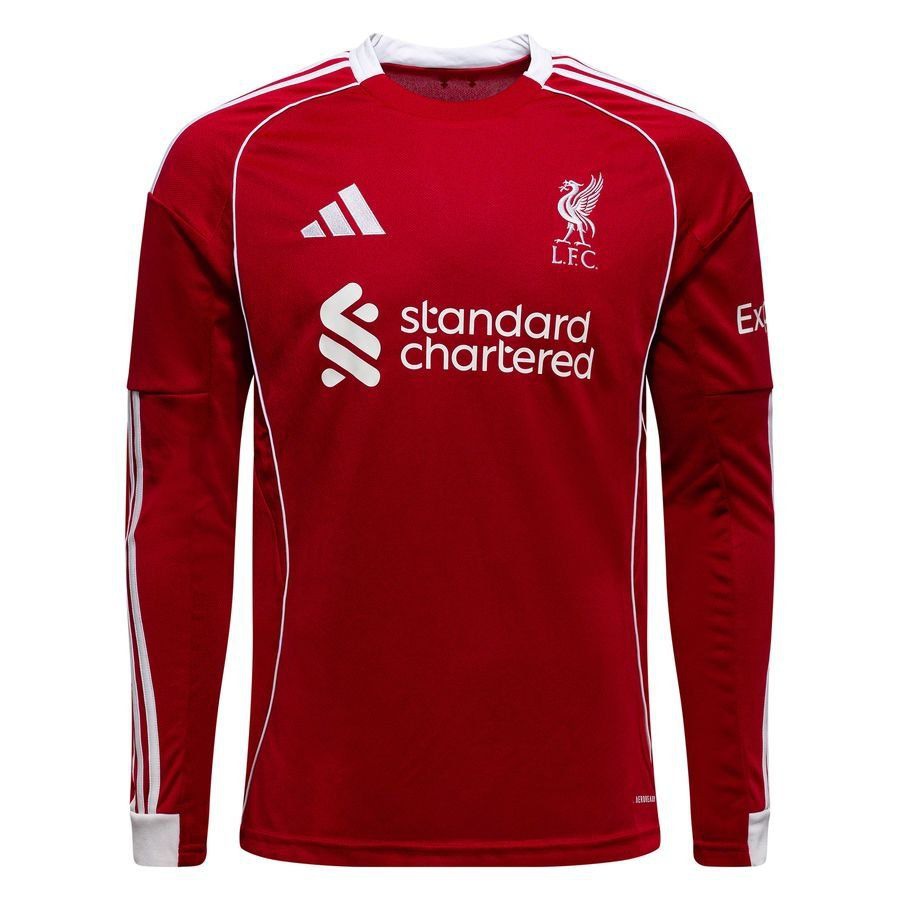 Liverpool Home Shirt 2025/26 Champions League Long Sleeves M.SALAH 11