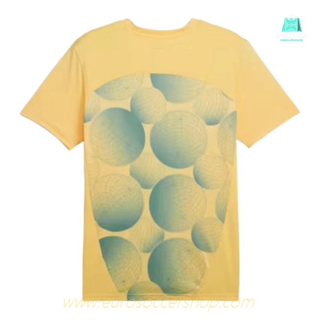 2024-2025 Man City Prematch SS Shirt (Flaxen) - Kids (Doku 11)