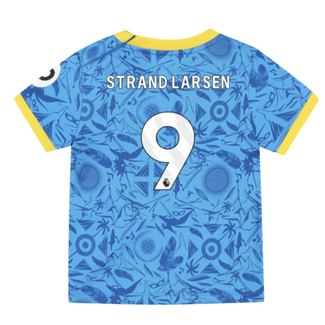 2025-2026 Wolves Third Baby Kit (Strand Larsen 9) | Moisture Wicking