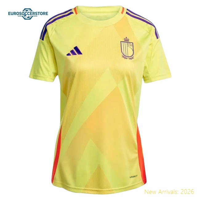 S Belgium Female 2025 Away Jersey Shirt Football Fan Match Day Supporter Collection