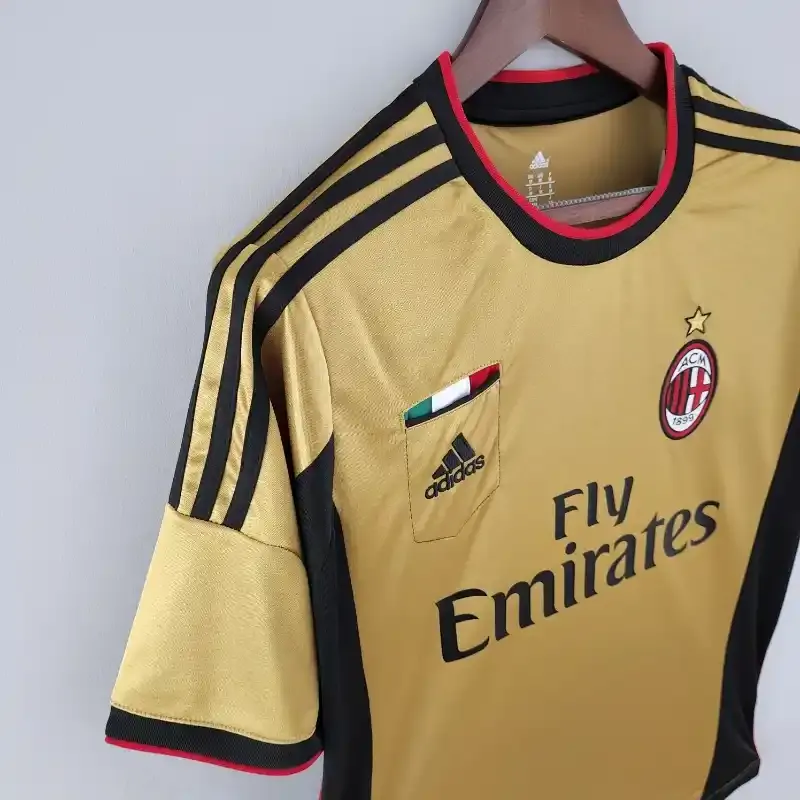 Cheap 2013-2014 AC Milan Third retro kit