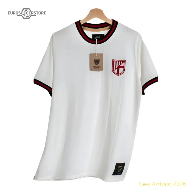 Official Authentic Milan La Croce Away Retro Shirt
