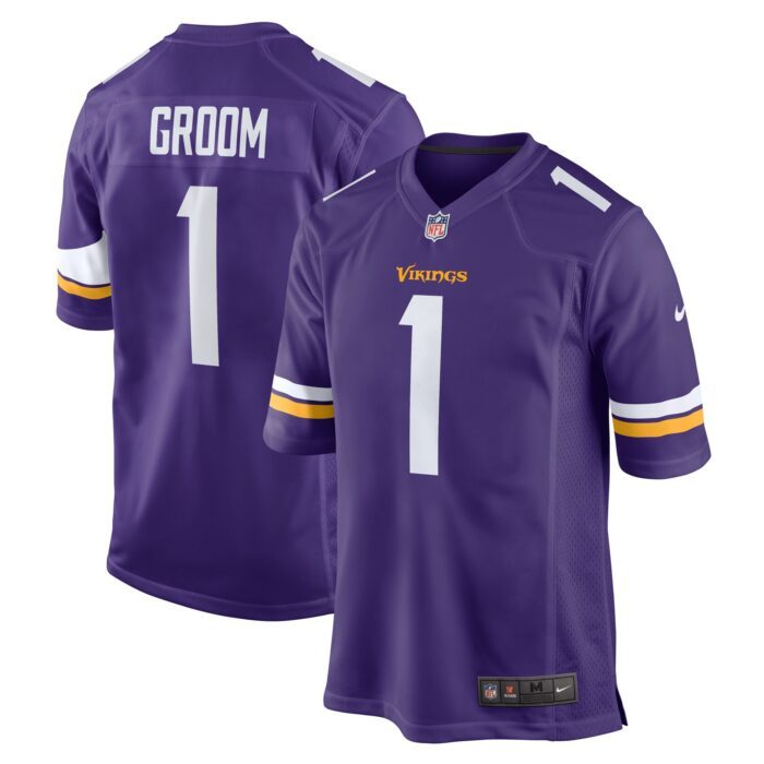 None Men's Minnesota Vikings Retro Replica Jersey Game Day Wear