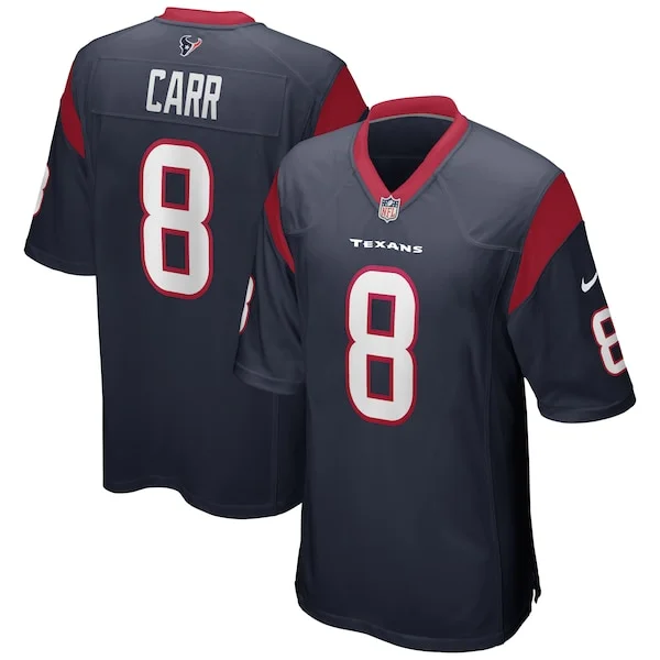 None Game NFL Jersey - Navy | Authentic Football Apparel | NFL Footbal