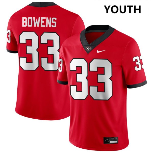 Youth(kids) Ncaa Team #33 Chauncey Bowens Premium Football Jersey