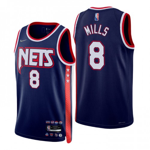 Patty #8 BKN Game-Ready NBA Player Jersey Basketball