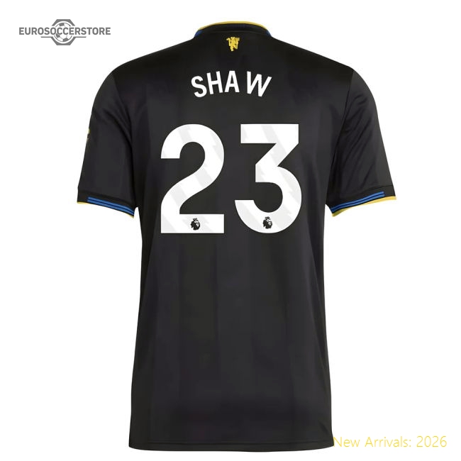 2025-2026 Man Utd Authentic Third Shirt (shaw 23) - Official Edition