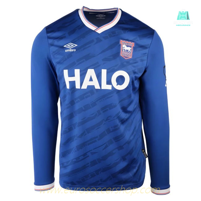 2025-2026 Ipswich Town Long Sleeve Home Shirt