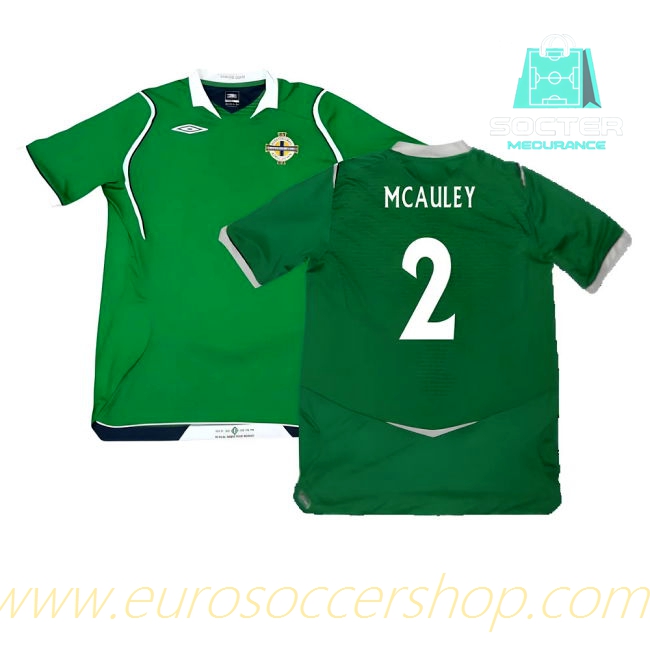 Northern Ireland Home Jersey High Quality (McAuley 2)