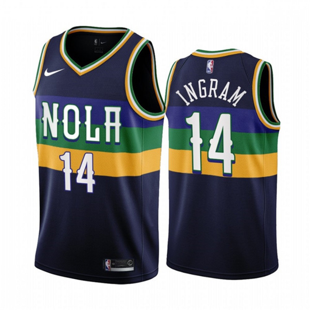 Pro Men's NO Pelicans #14 Brandon Black Basketball Jersey