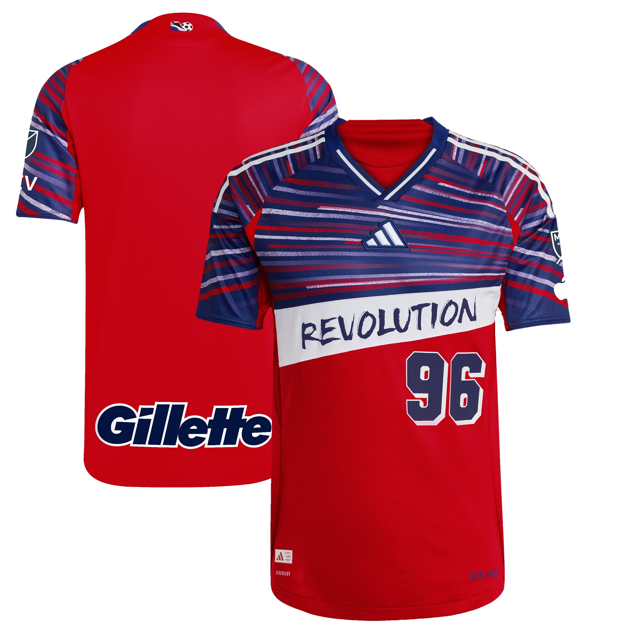 [SJH] New England Revolution 2025 Third Authentic Jersey - Red