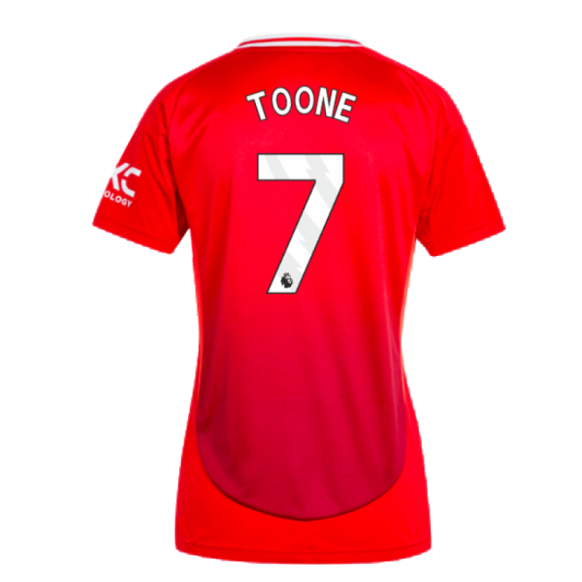 2024-2025 Man Utd Home Kit (Womens) (Toone 7)
