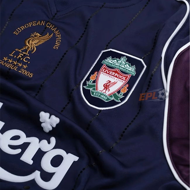 2005 Liverpool timeless Third Football Shirt | high quality