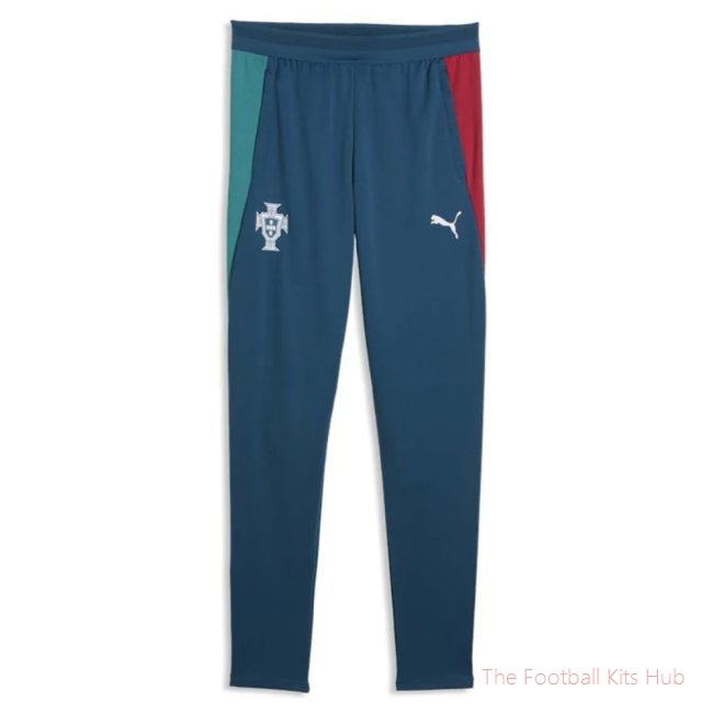 2026-2027 Portugal Training Pants w/ pockets (Ocean Tropic) - Kids