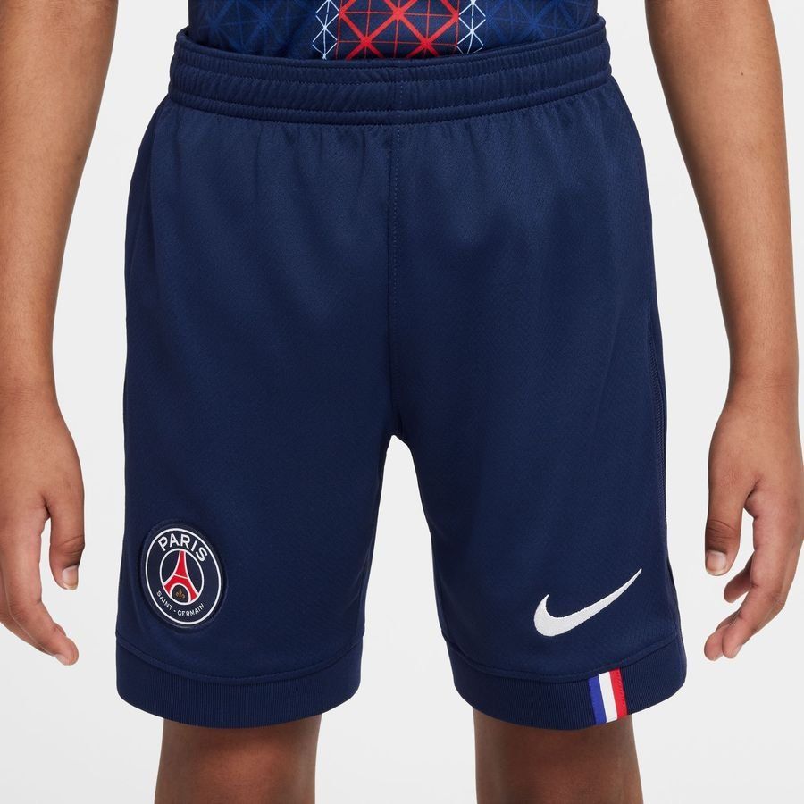 Paris Saint Germain Home Shorts 2025/26 Kids For Algeria Football Fans