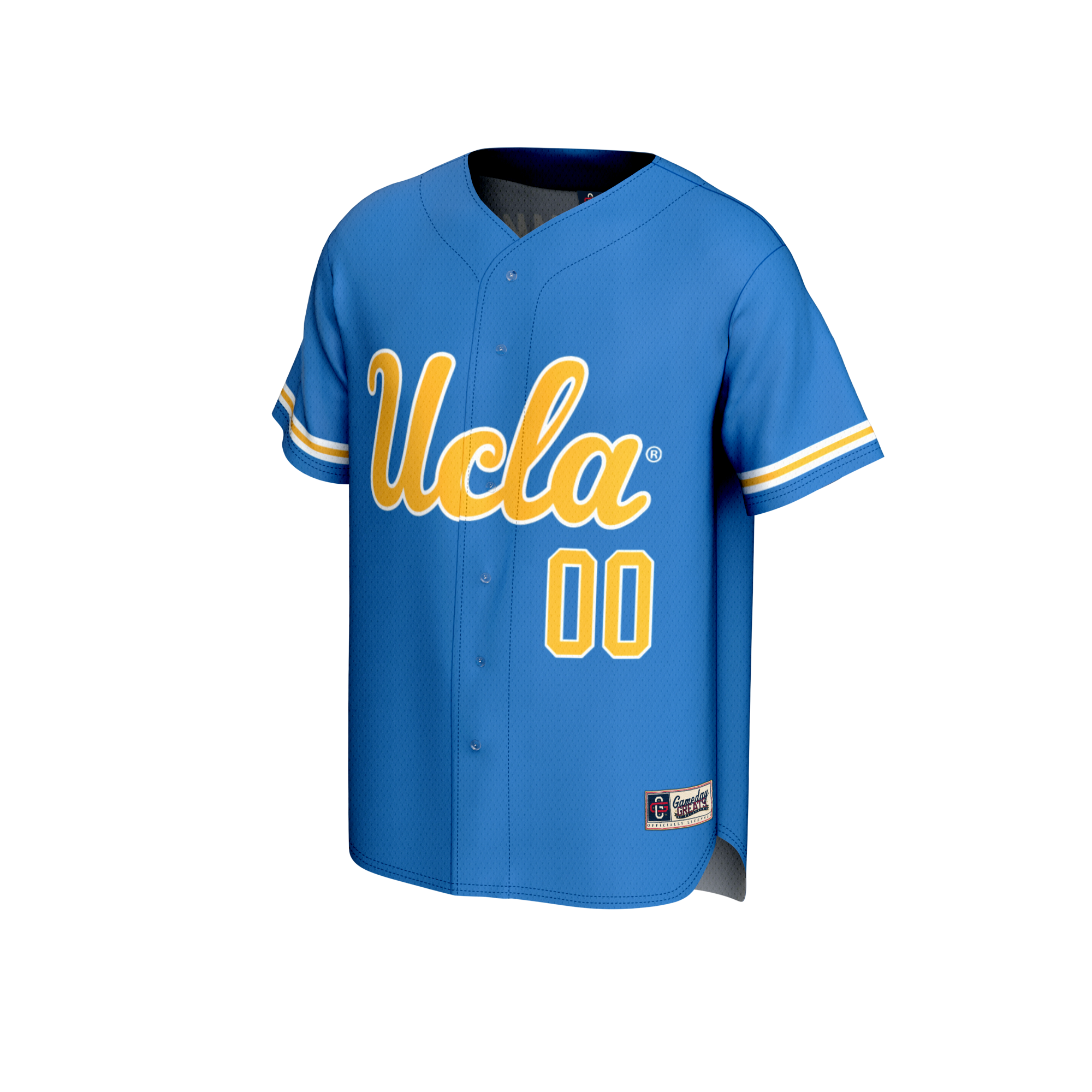 [NJP] UCLA Bruins GameDay Greats Youth NIL Pick-A-Player Lightweight Softball Fashion Jersey - Blue