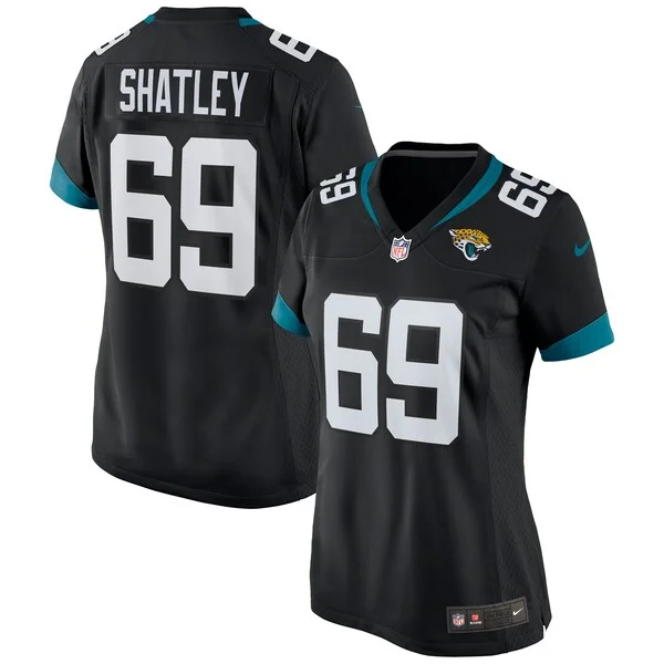 None Tyler Shatley Game Jersey - Black | NFL Player Jersey | NFL Footb