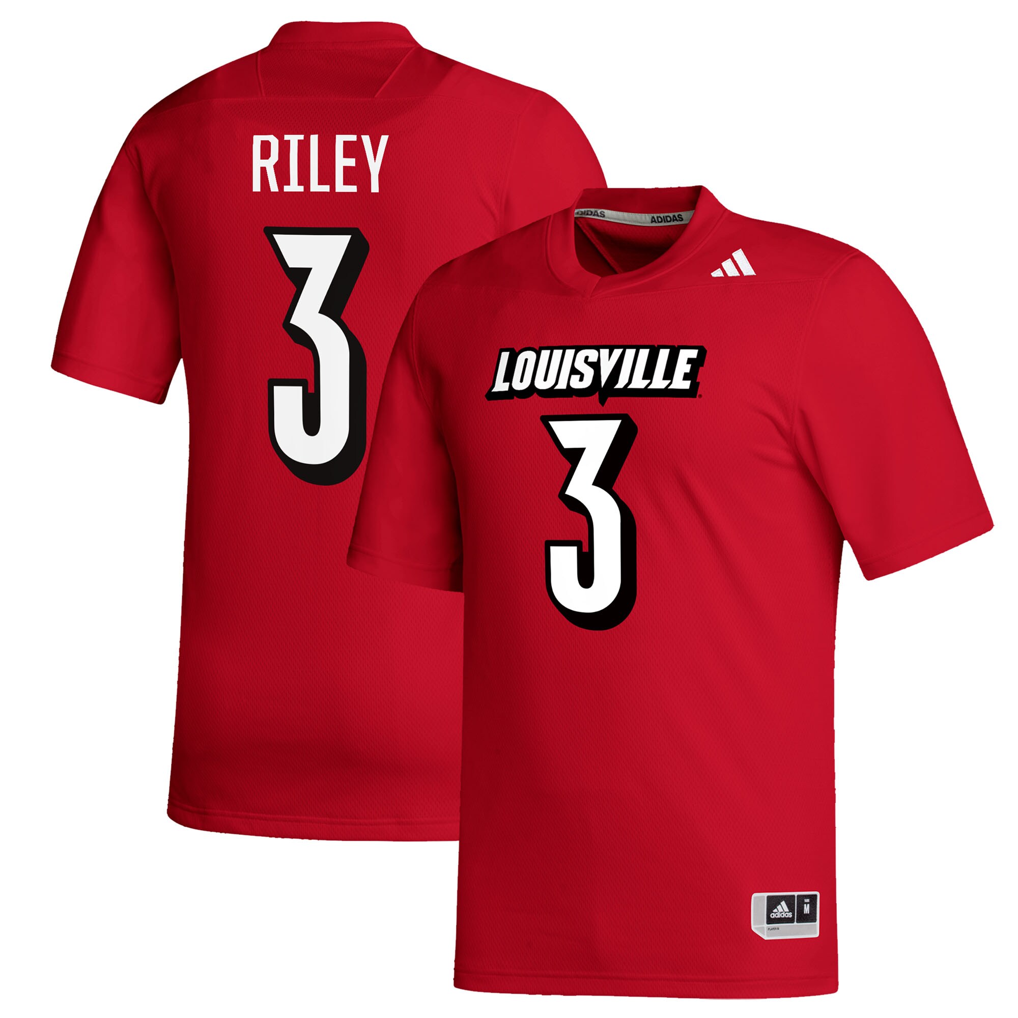 [DDG] Quincy Riley Louisville Cardinals Replica Football Alumni Jersey - Red