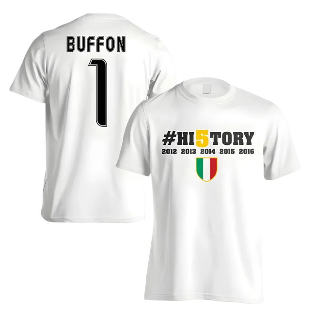 Juventus Shirt (Buffon 1) Antibacterial Lightweight UV Protection