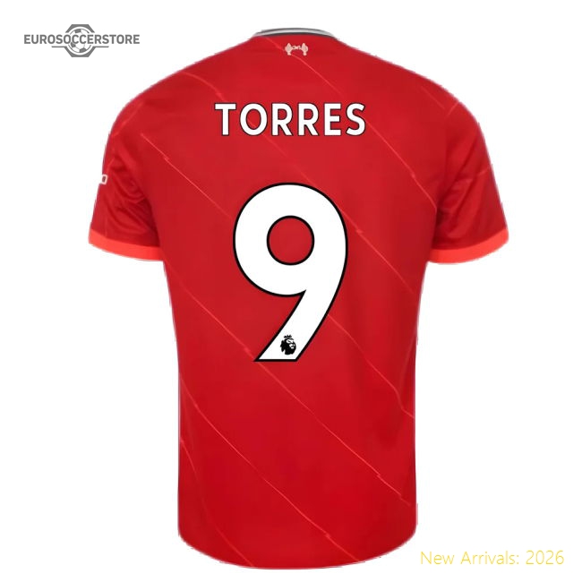 Durable Liverpool Kids Torres Jersey 2021-2022 Breathable