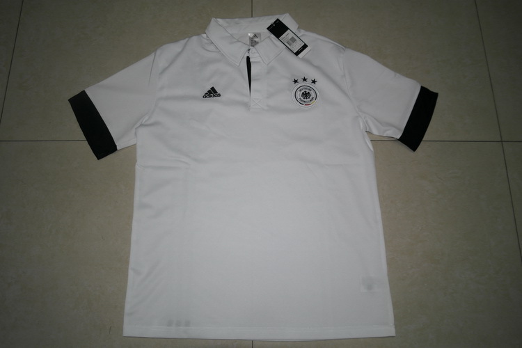 2013 Germany White Polo T-Shirt - Official Replica 4510