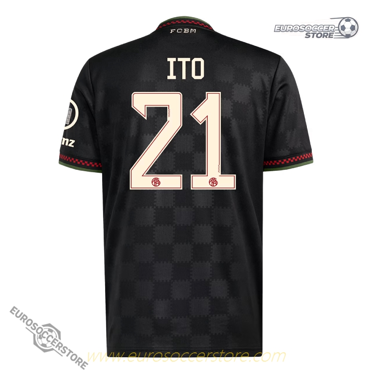 Bayern Munich 25-26 Season Champions League ITO 21 Football Jersey