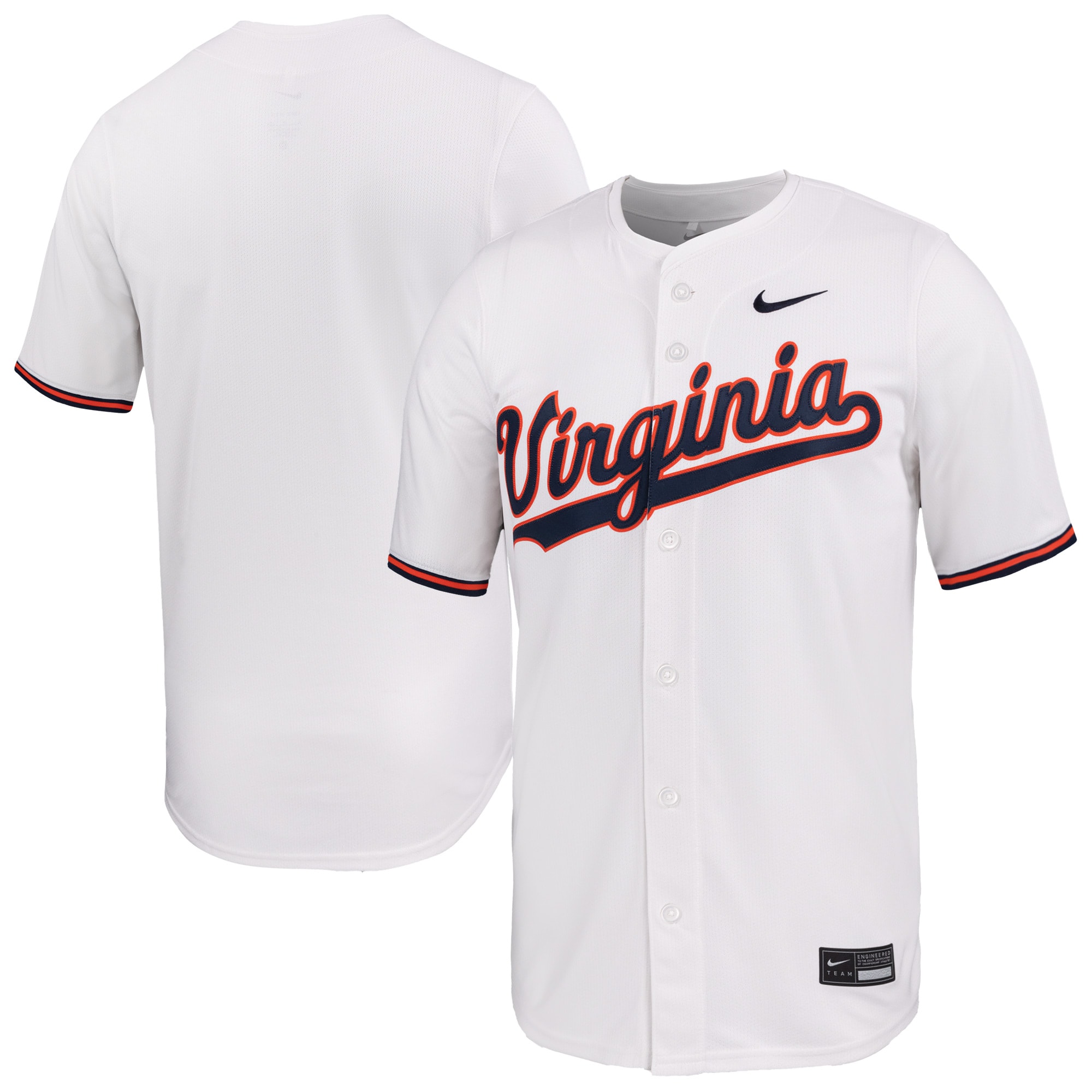 [NJP] Virginia Cavaliers Limited Baseball Jersey - White