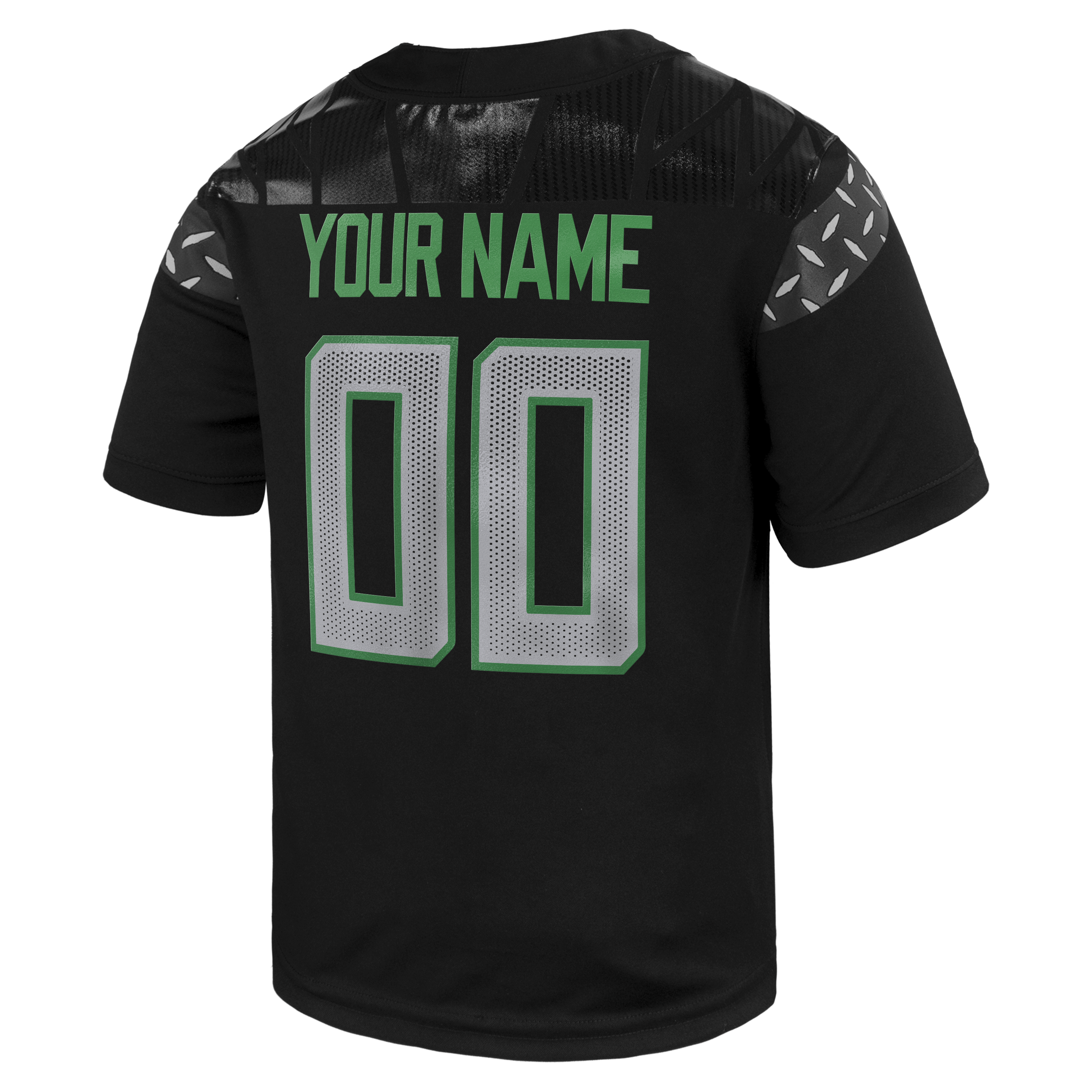 Oregon Ducks Youth Replica Custom 26/27 Football Jersey - Black