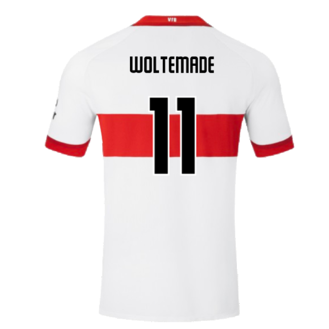 2024-2025 VfB Stuttgart Home Shirt (Woltemade 11)