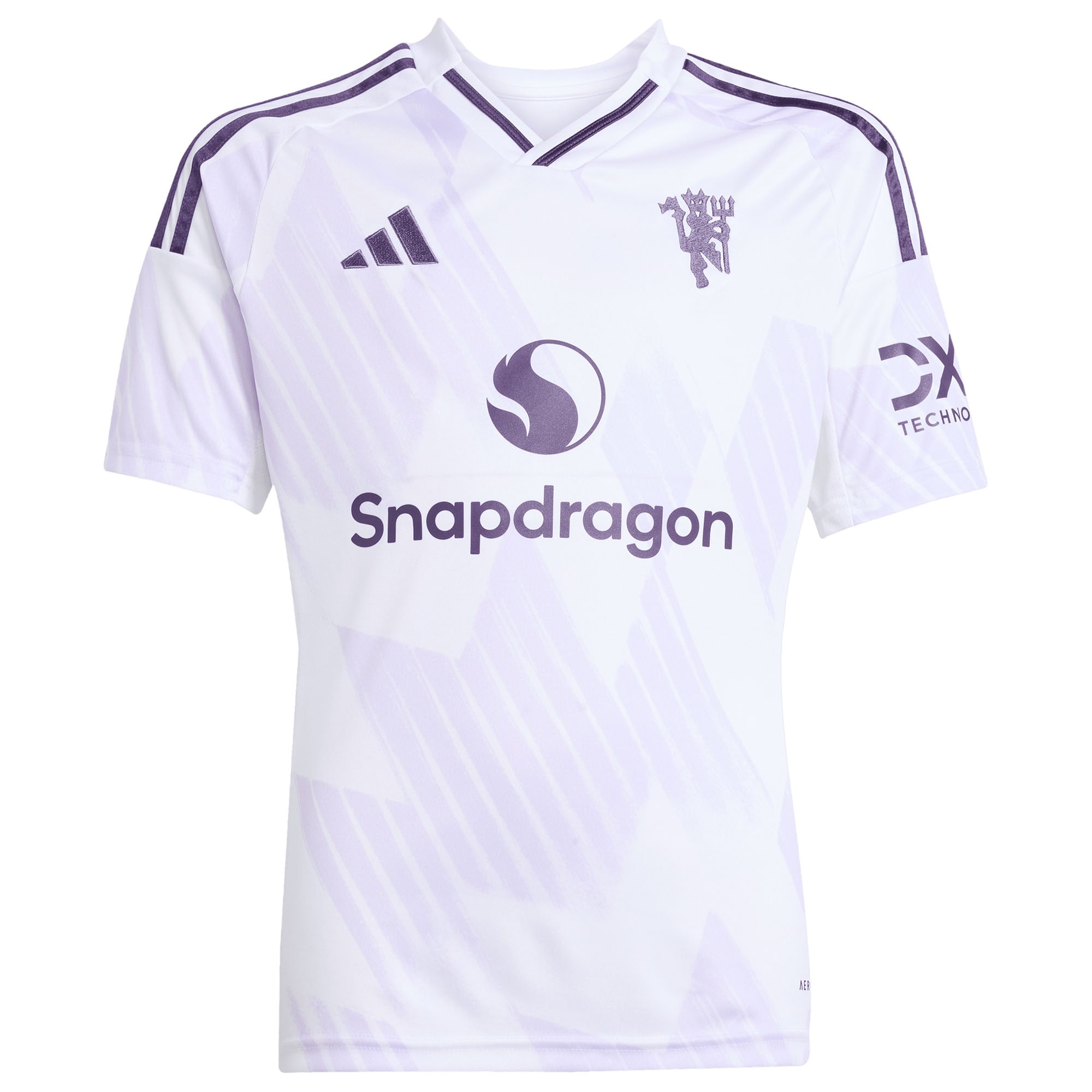 [LK] Bruno Fernandes Manchester United Youth 2025/26 Away Replica Player Jersey - White