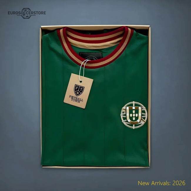 Premium Vintage Portugal A Selecção Away Soccer Jersey
