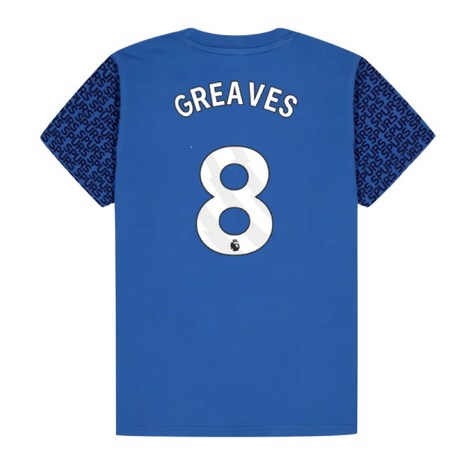 Tottenham Hotspur Graphic T-shirt (Blue) - Kids (Greaves 8)