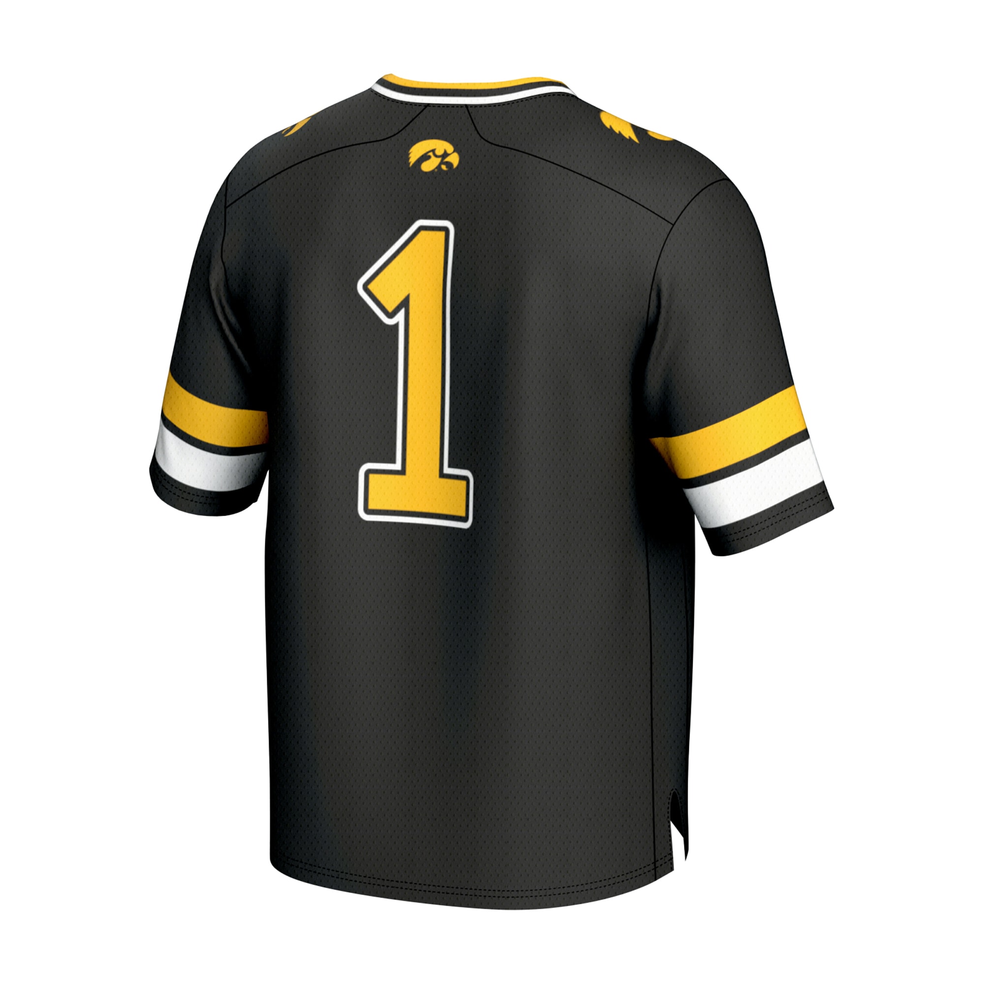 Iowa Hawkeyes GameDay Greats Youth Lightweight Collegiate Football Fashion Jersey - Black