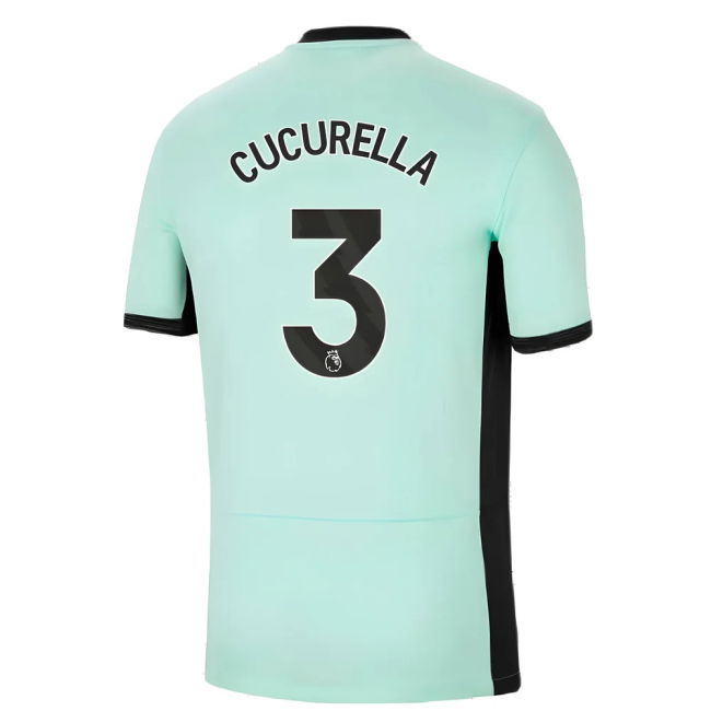 2023-2024 Chelsea Football Club Authentic Home Jersey (Cucurella 3)...