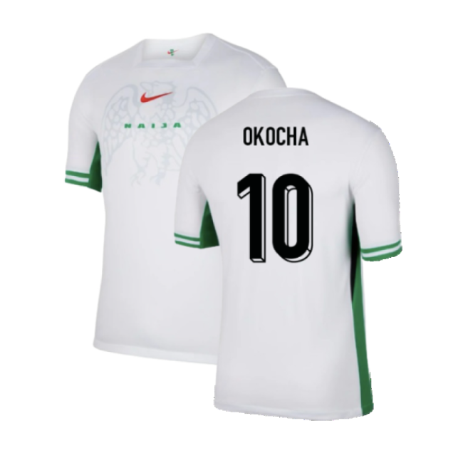 Okocha 10 Nigeria First Team Elite Quality Home Pro Level Shirt