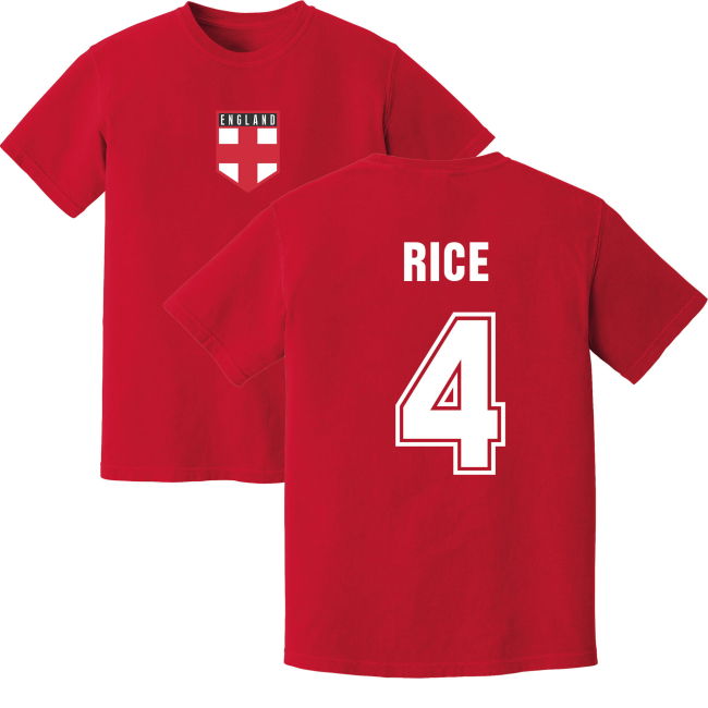 Official Rice England Training Tournament Match Euro Replica Athletic