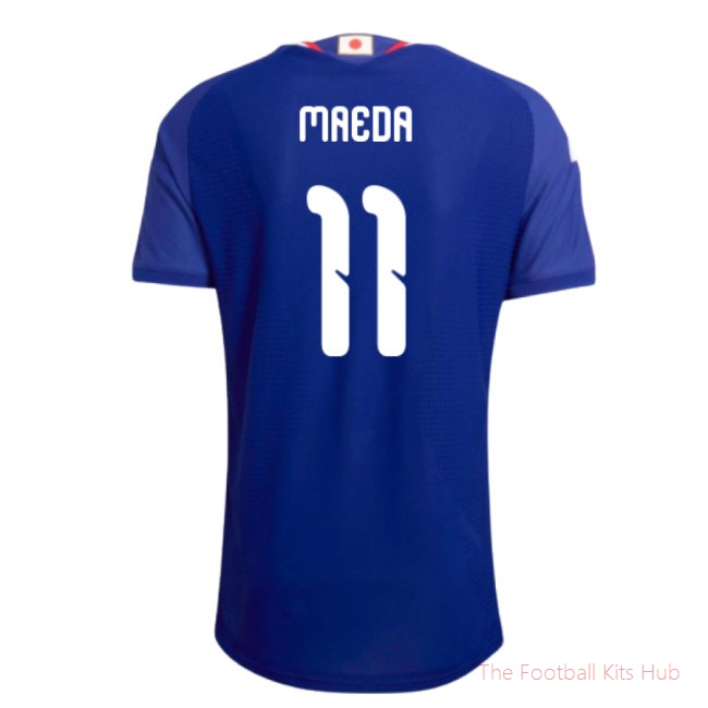 2026-2027 Japan Authentic Home Shirt (Maeda 11)