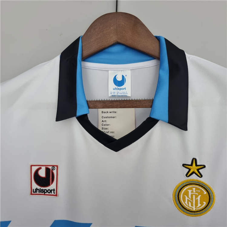 9091 Inter Milan Away Retro Shirt - Official Replica 8565