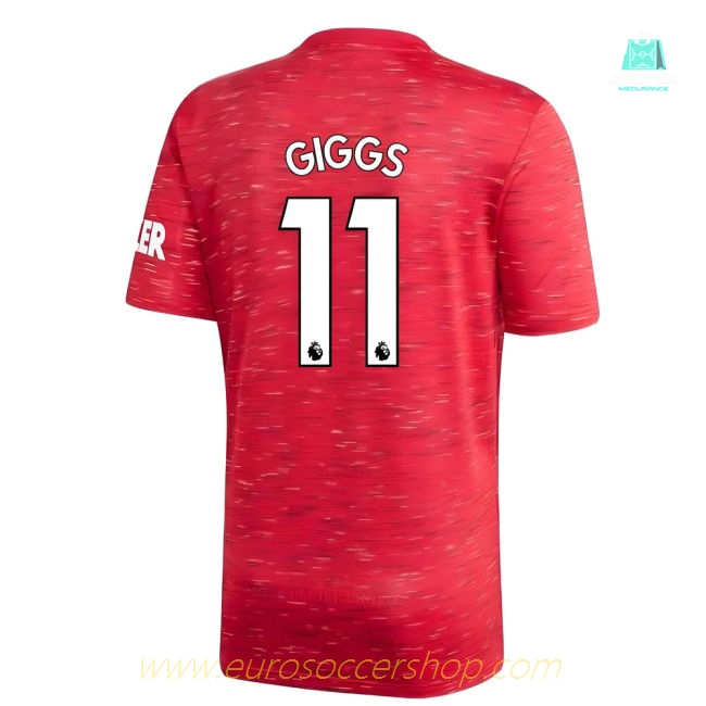 2020-2021 Man Utd Adidas Home Football Shirt (GIGGS 11)