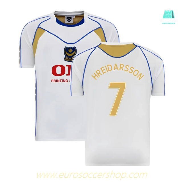 2008 Portsmouth FA Cup Final Away Shirt (Hreidarsson 7)