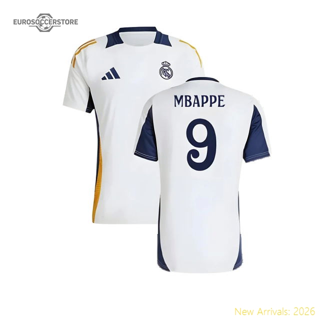 2024-2025 Real Madrid Training Shirt (white) (mbappe 9)
