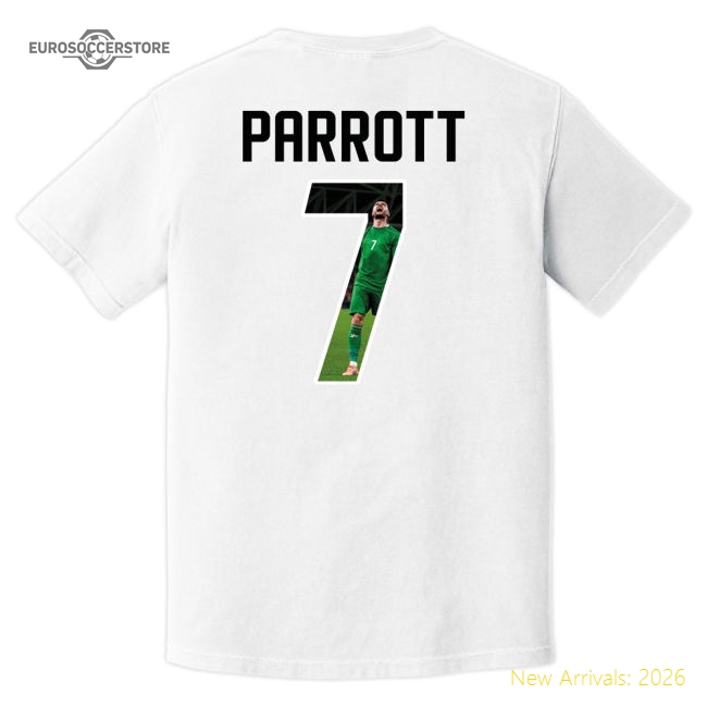 Troy Parrott Number 7 T-Shirt (White)