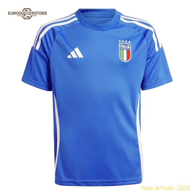 Football Team Chiesa Non-toxic Kids Jersey Climacool Easy-care