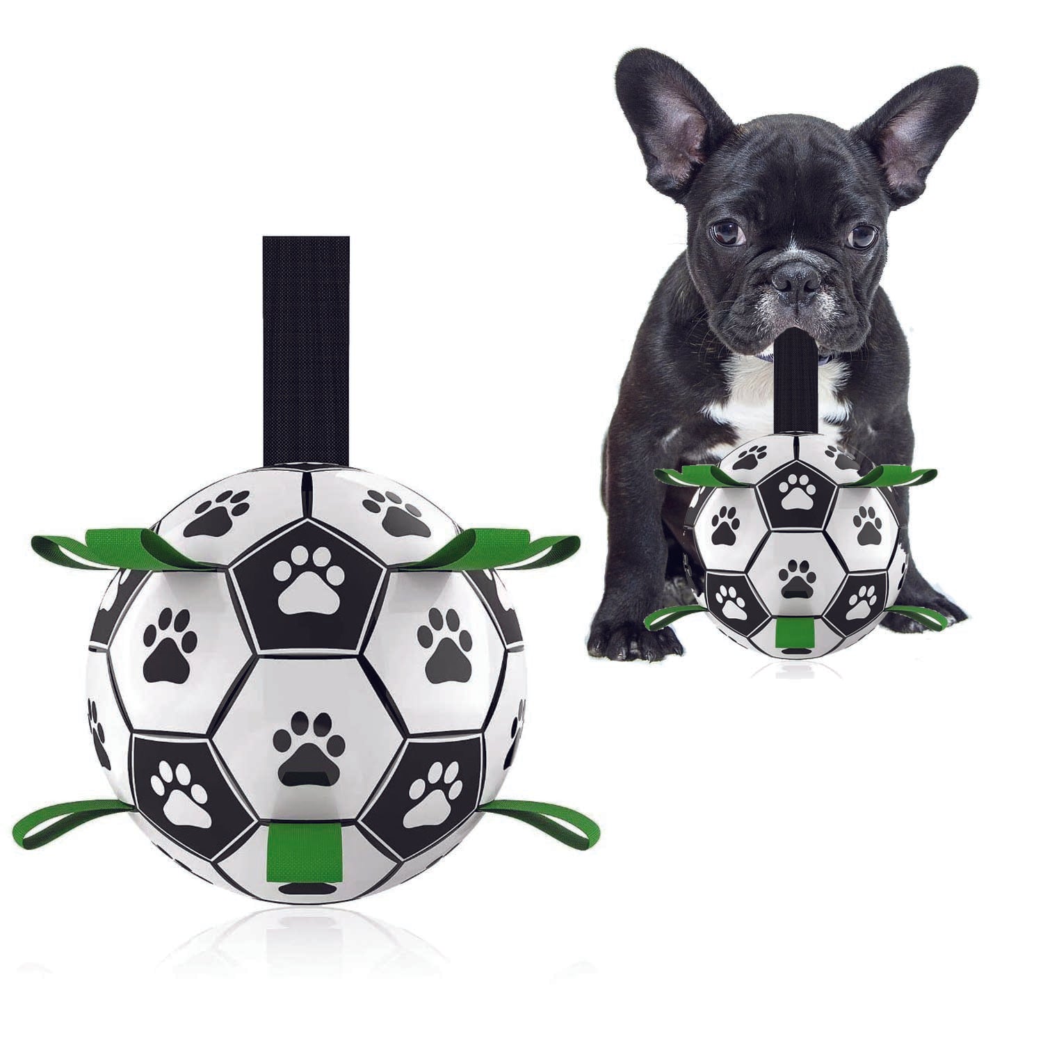 Safe Frenchie Interactive Football Inflated Training Toy Dog Supplies