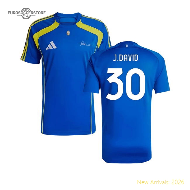 Juventus 2024-25 Fan Version For Adults (J.David Game Day Jersey
