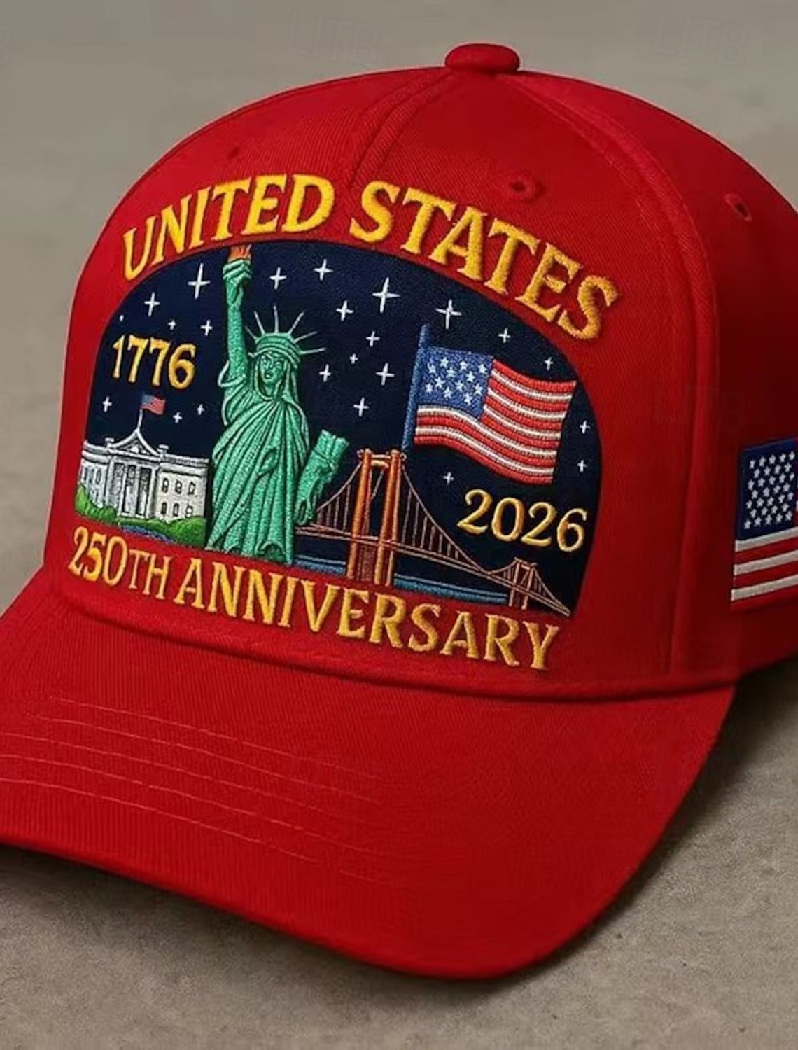 Men's Unisex United States 250th Anniversary Hat Baseball Cap Sun #2