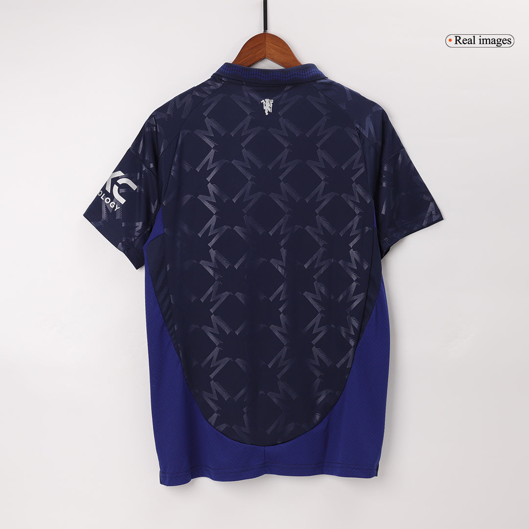 Manchester United Away  Soccer Jersey 2024/25 Authentic Kit