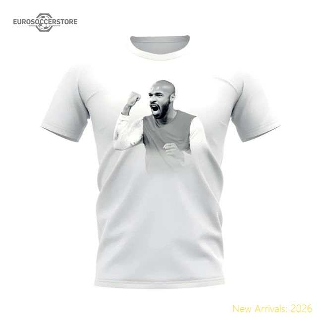 Arsenal T-Shirt Fan Version For Adults (White) Football Shirt